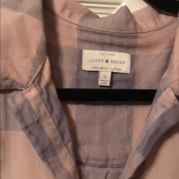 Plaid top - Picture 2 of 2